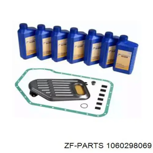 Сервісний комплект для заміни масла АКПП ZF Parts 1060298069 ціна, від 201.18 USD