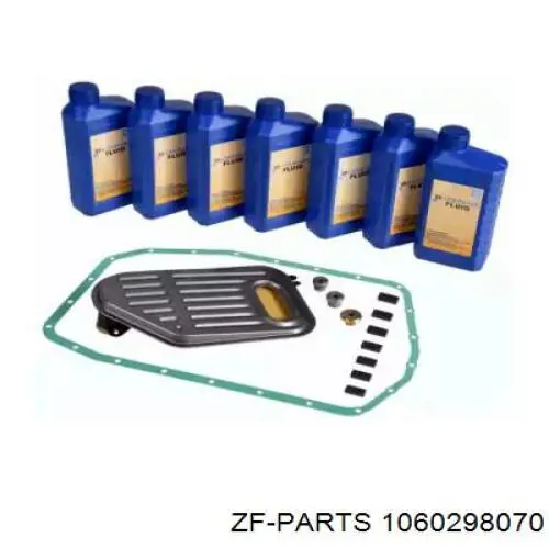 Сервісний комплект для заміни масла АКПП ZF Parts 1060298070 ціна, від 141.78 USD