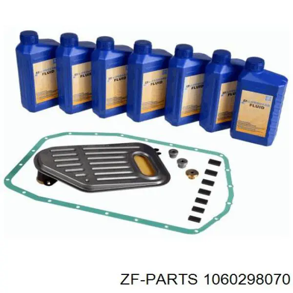 1060298070 ZF Parts сервісний комплект для заміни масла акпп