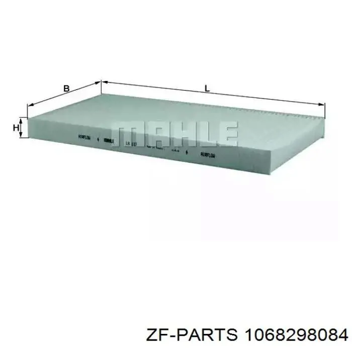 Сервісний комплект для заміни масла АКПП ZF Parts 1068298084 ціна, від 92.95 USD