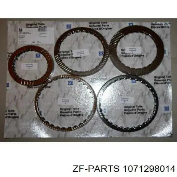1071298014 ZF Parts Диск АКПП фрикційний, комплект