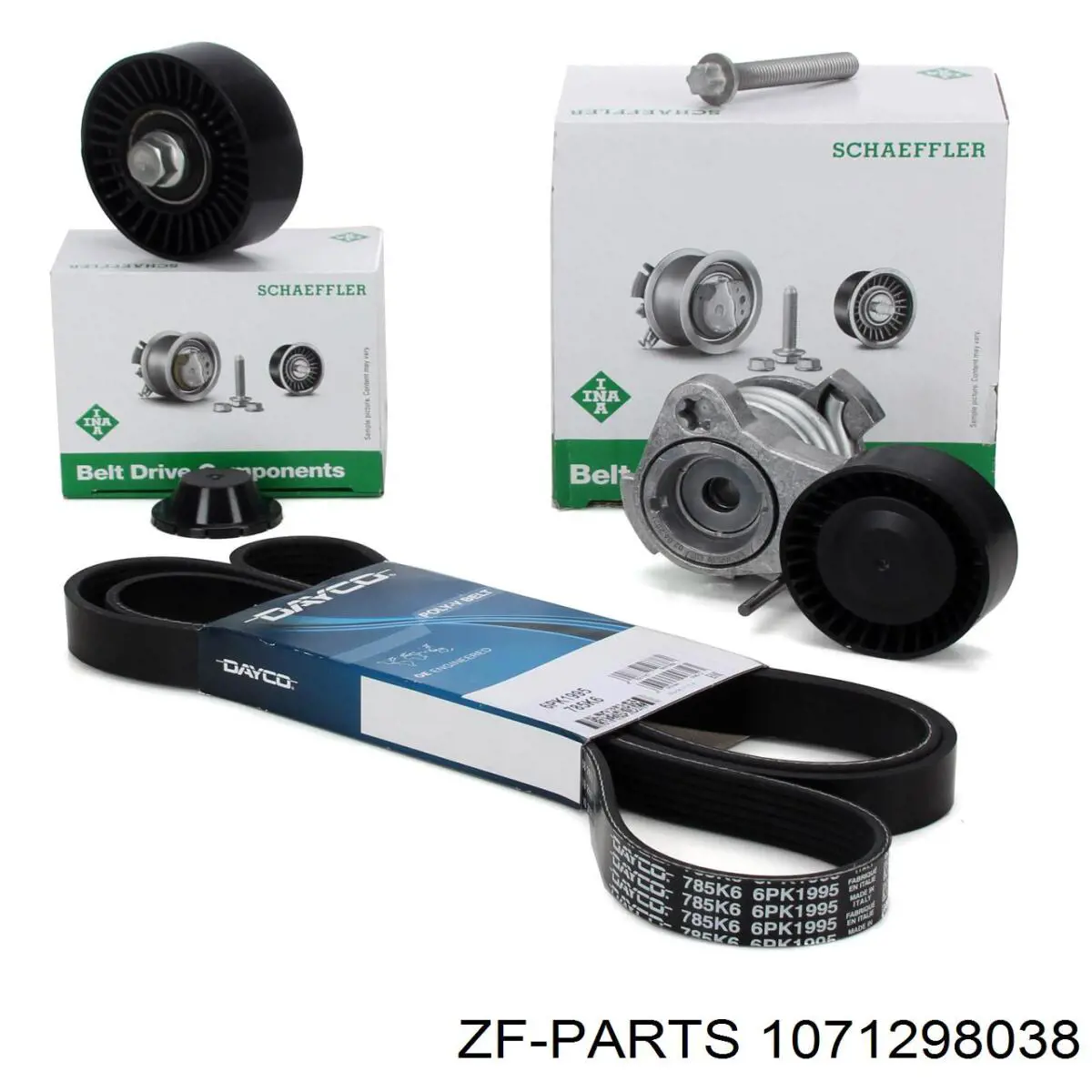 Купити 1071298038 ZF Parts Сервісний комплект для заміни масла АКПП