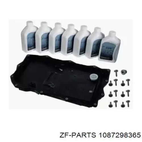 Сервісний комплект для заміни масла АКПП ZF Parts 1087298365 ціна, від 264.28 USD