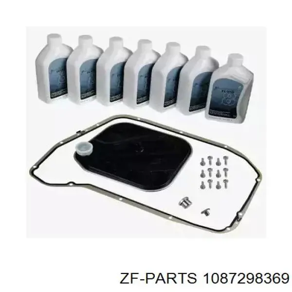 Сервісний комплект для заміни масла АКПП ZF Parts 1087298369 ціна, від 269.54 USD