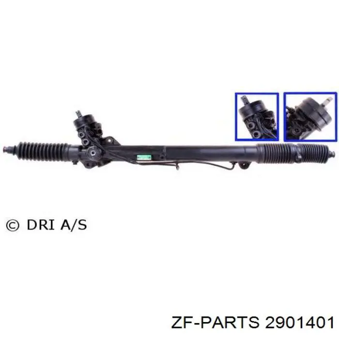 Рейка рульова 2901401 ZF Parts