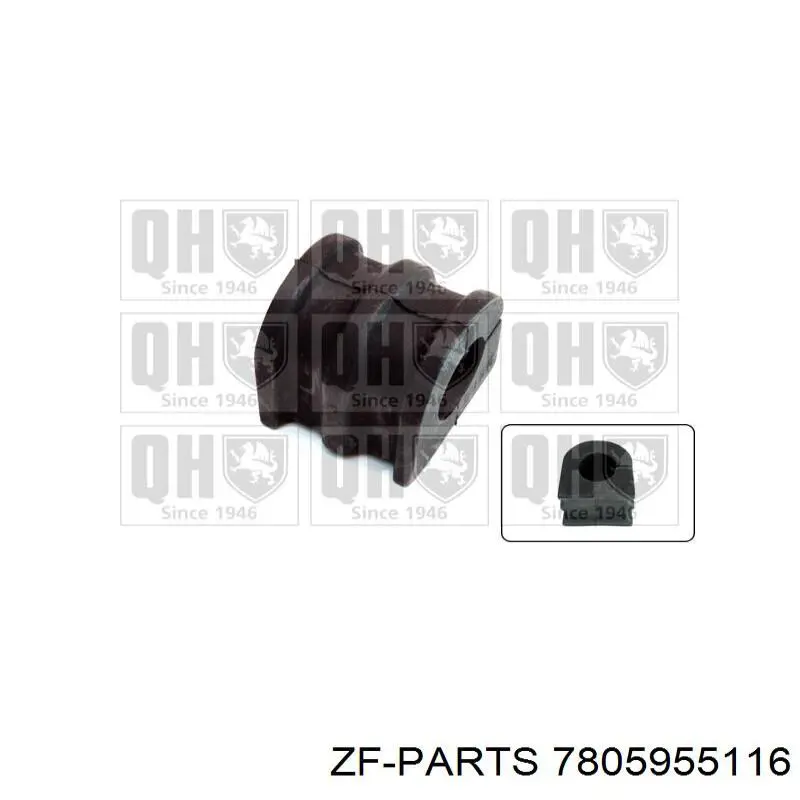 Рейка рульова 7805955116 ZF Parts