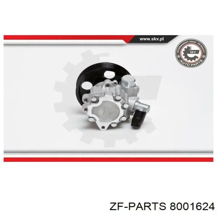 Насос гідропідсилювача керма ZF Parts 8001624