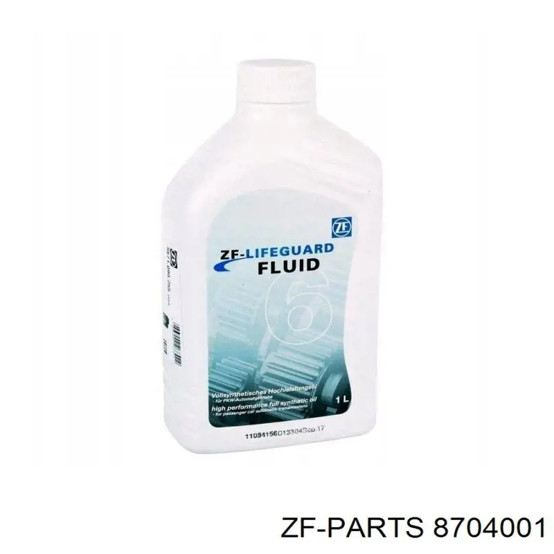 Трансмісійне масло ZF Parts 8704001