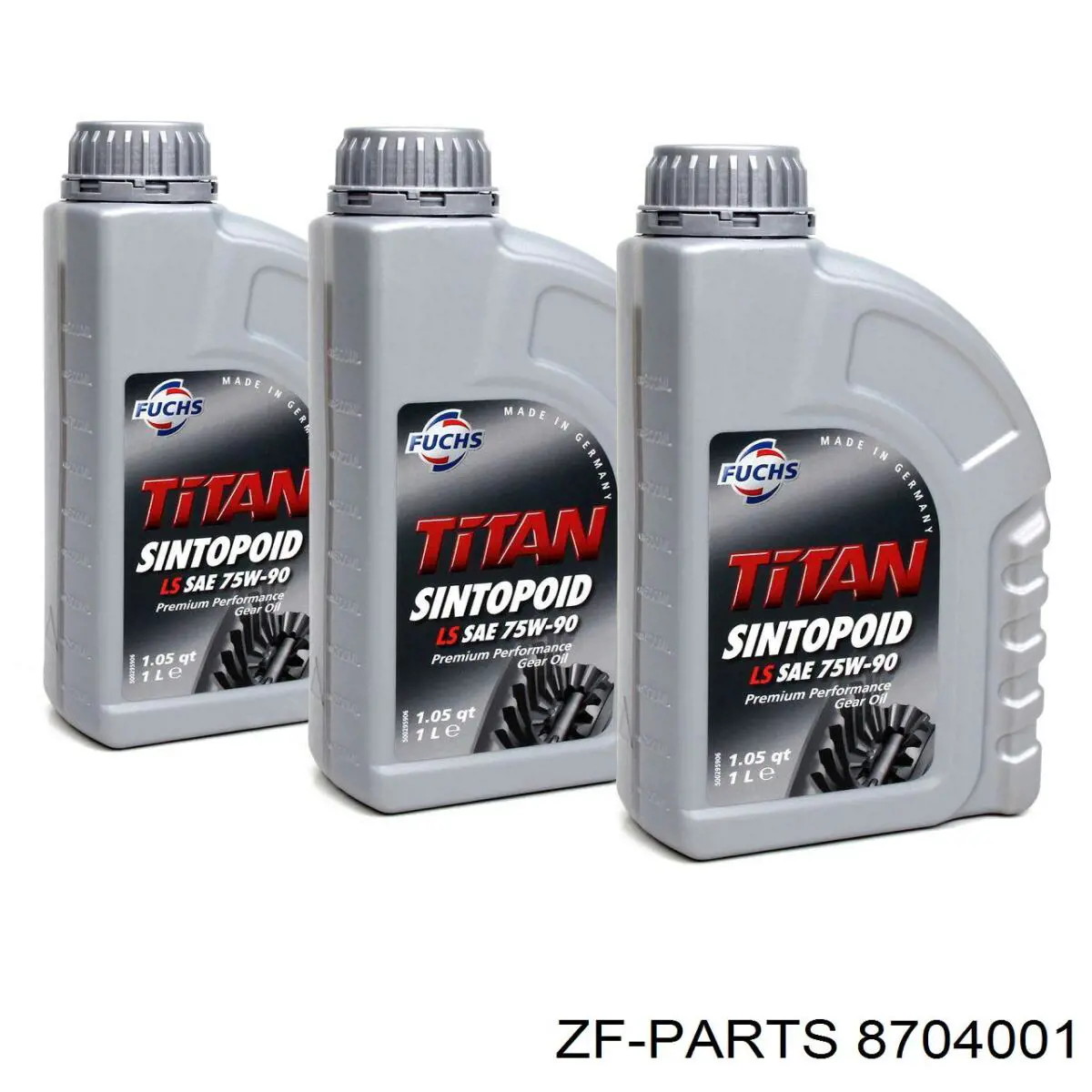 8704001 ZF Parts Масло для роздавальної коробки