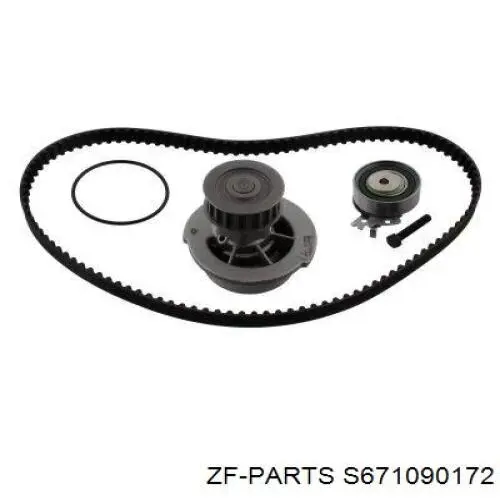 Масло коробки передач ZF Parts S671090172 ціна, від 347.09 USD