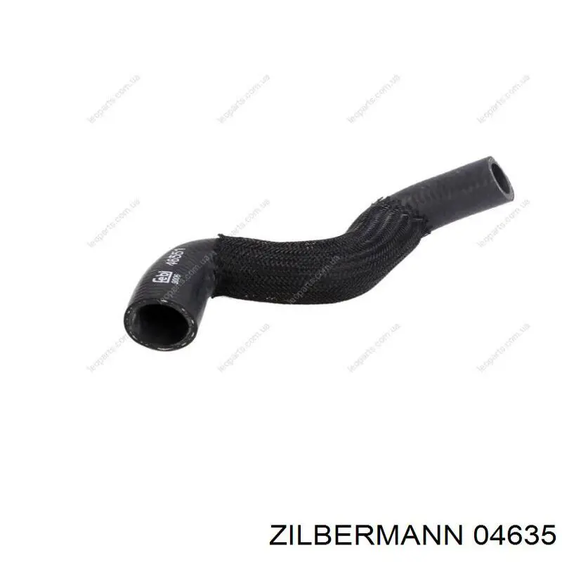 04635 Zilbermann шланг/патрубок системи охолодження