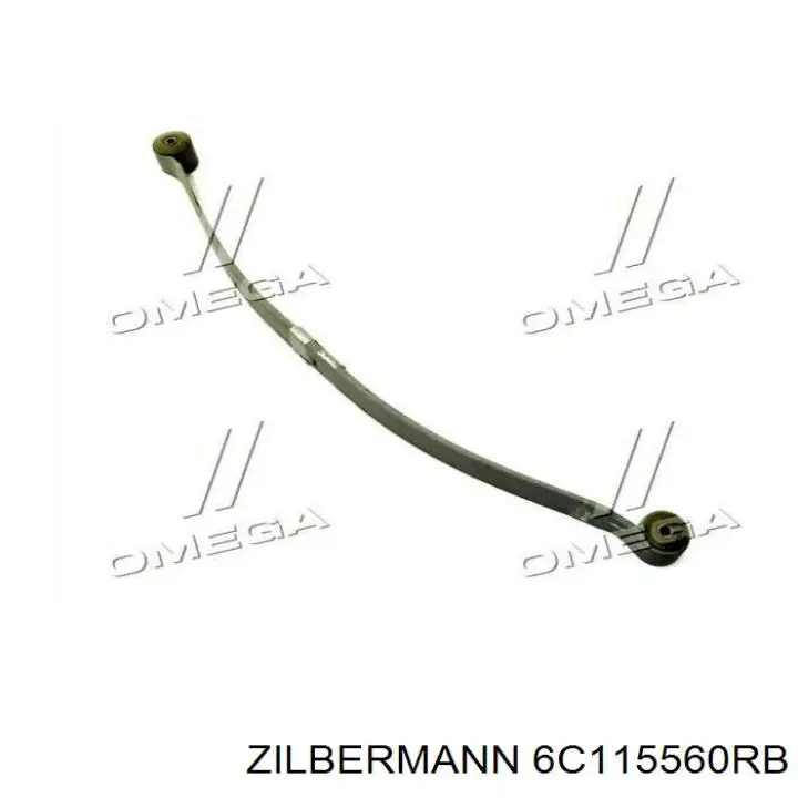 Ресори задні 6C115560RB Zilbermann