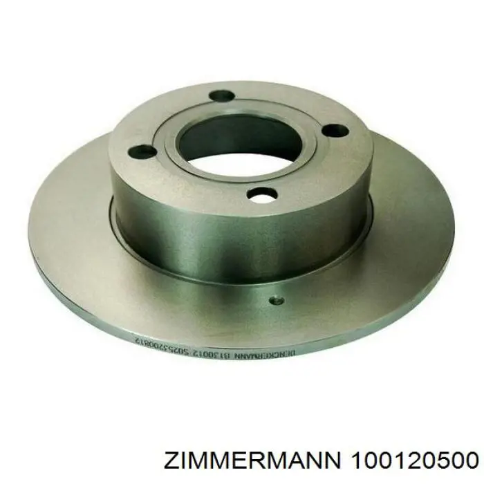 100120500 Zimmermann диск гальмівний задній