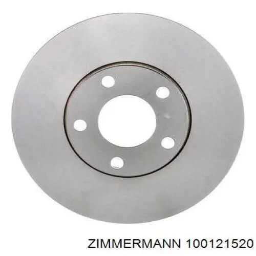 Диск переднього гальма Zimmermann 100121520 ціна, від 33.29 USD