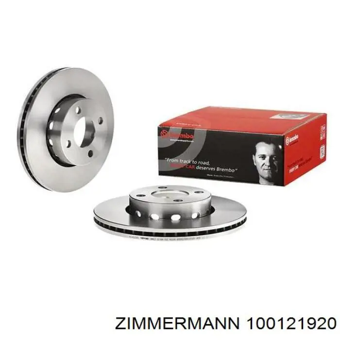 Купити 100121920 Zimmermann Ротор гальмівний