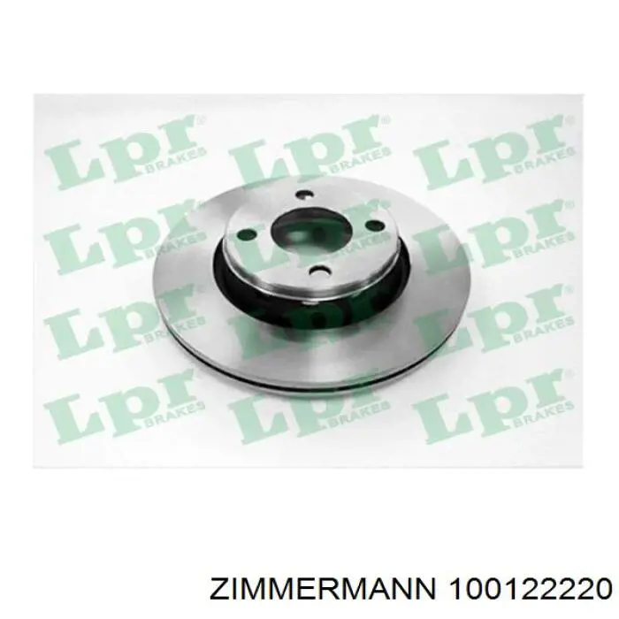 Купити 100122220 Zimmermann Ротор гальмівний