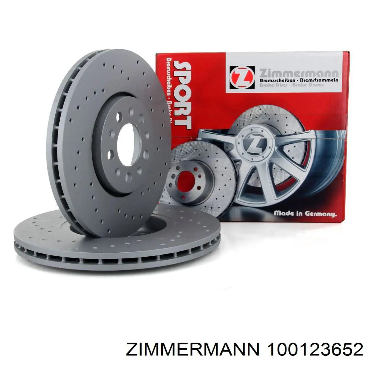 100123652 Zimmermann Дискові гальма