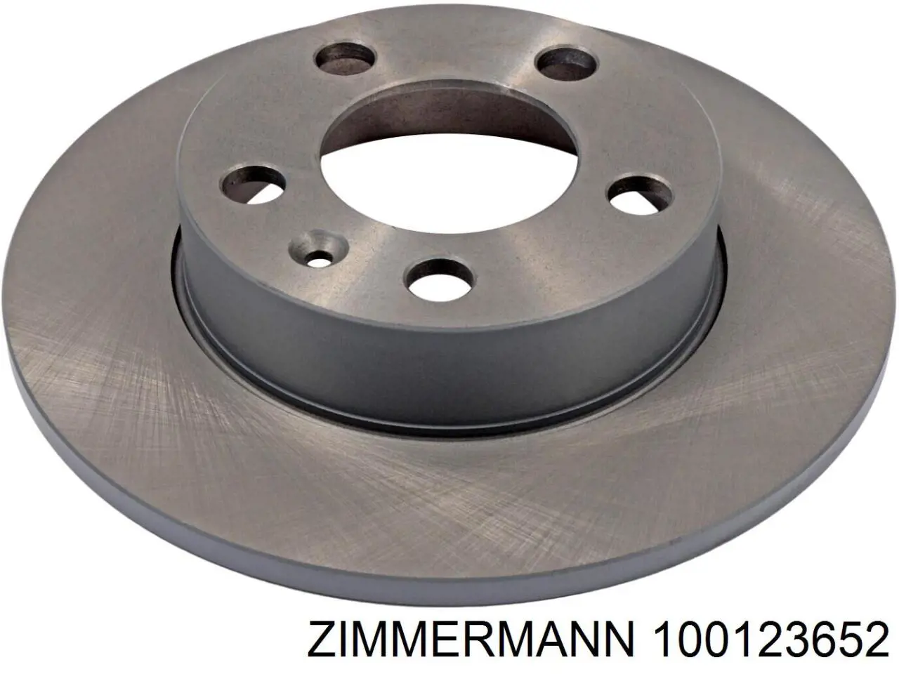 100123652 Zimmermann диск гальмівний задній