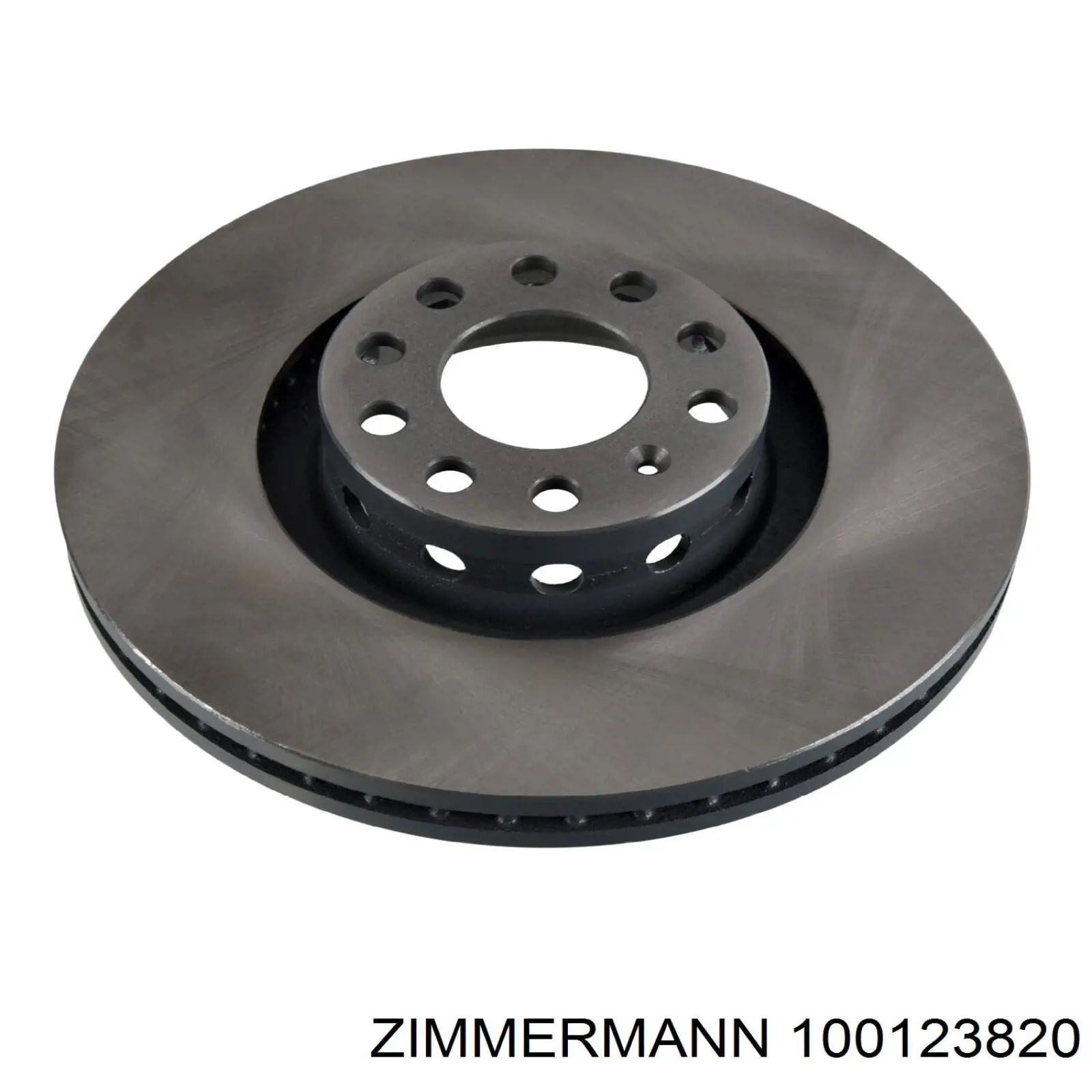 100123820 Zimmermann диск гальмівний передній