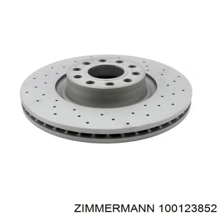 100123852 Zimmermann диск гальмівний передній
