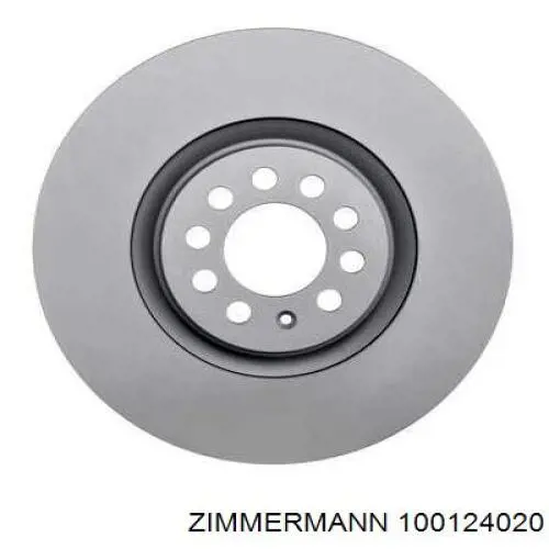 Купити 100124020 Zimmermann Ротор гальмівний