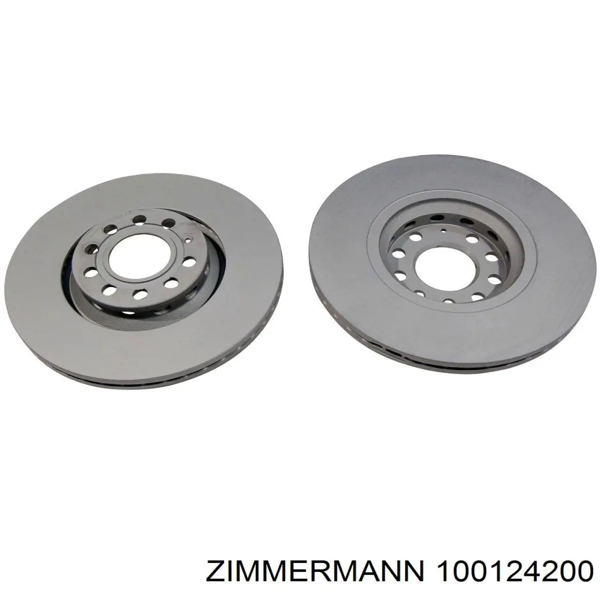 100124200 Zimmermann Гальмо дискове переднє