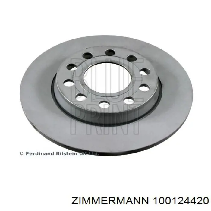 Гальмівні диски 100124420 Zimmermann