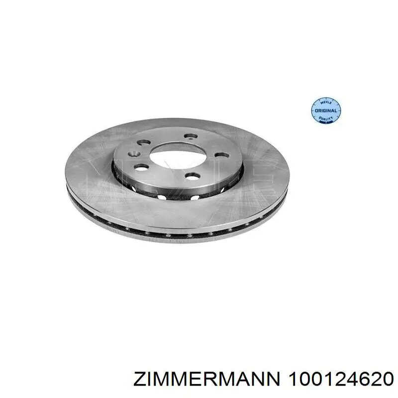 Диск переднього гальма Zimmermann 100124620 ціна, від 30.86 USD