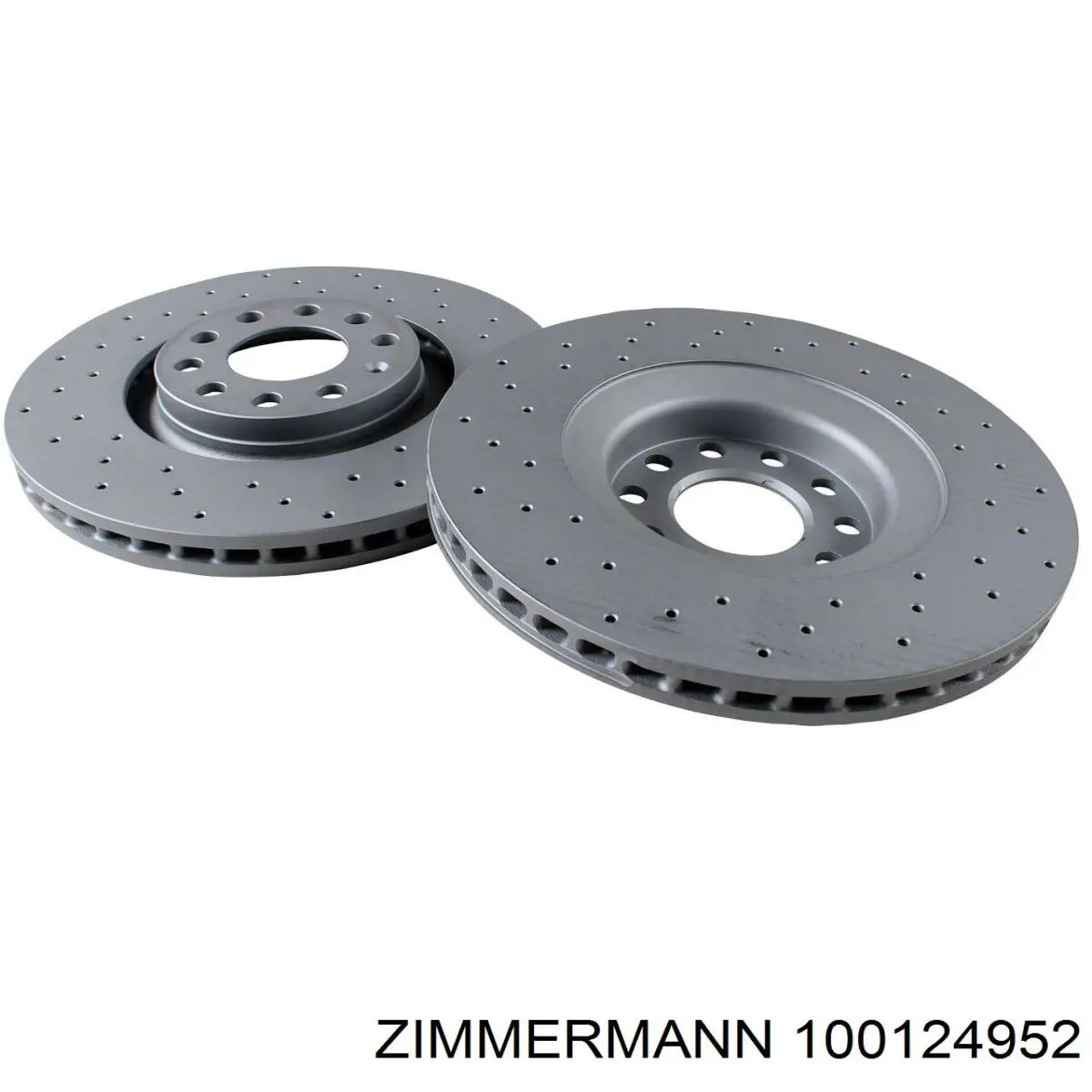 100124952 Zimmermann Гальмо дискове переднє