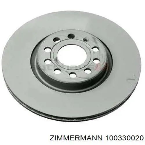 100330020 Zimmermann диск гальмівний передній