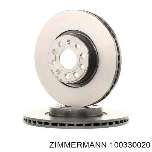 Гальмівні диски передні 100330020 Zimmermann