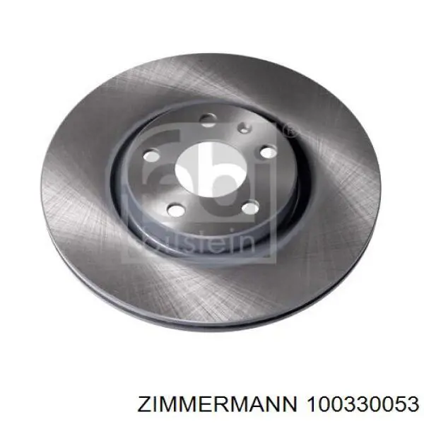 100330053 Zimmermann Гальмо дискове переднє