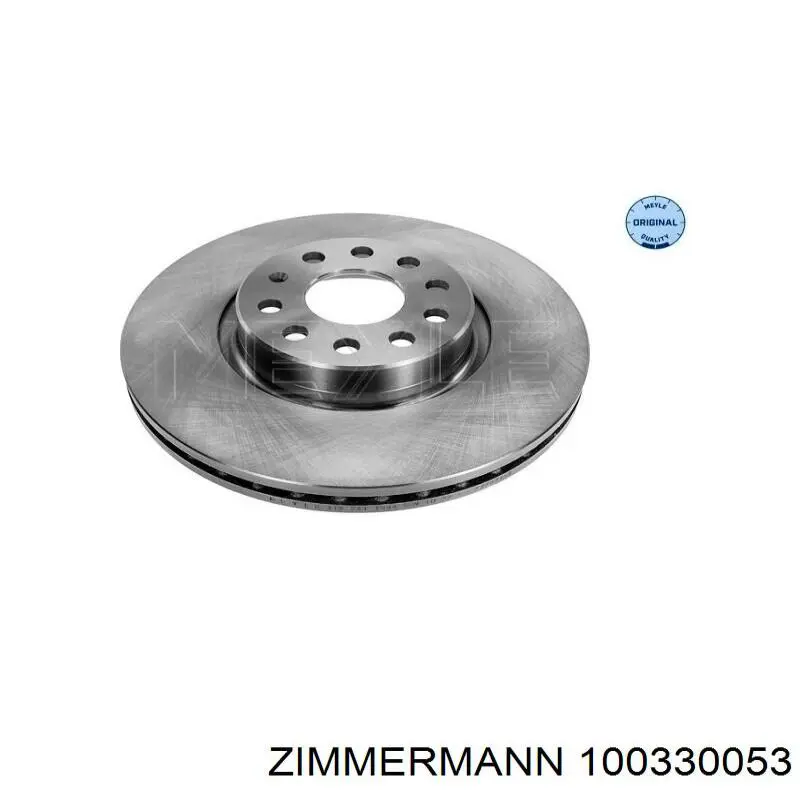 Диск переднього гальма Zimmermann 100330053 ціна, від 75.85 USD