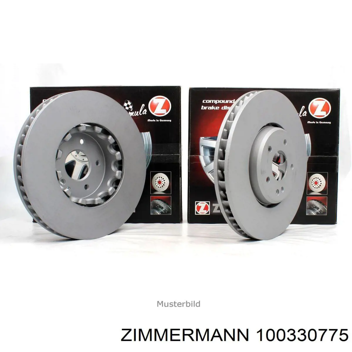Купити 100330775 Zimmermann Ротор гальмівний