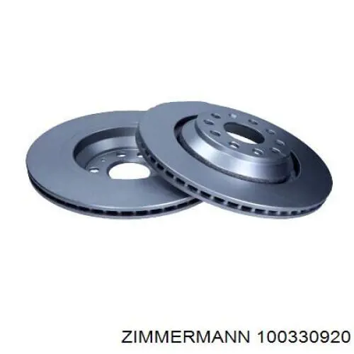 Задні дискові гальма Zimmermann 100330920 ціна, від 57.71 USD