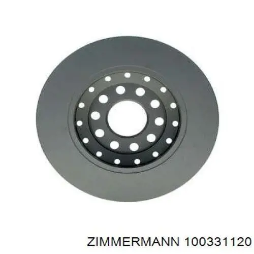 Купити 100331120 Zimmermann Диск заднього гальма