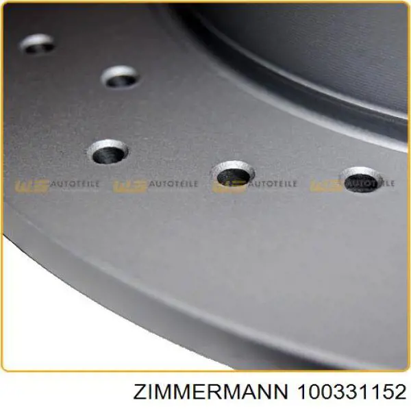 Задні дискові гальма Zimmermann 100331152 ціна, від 57.21 USD