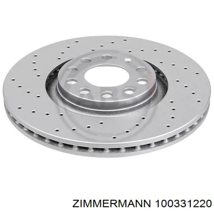 Купити 100331220 Zimmermann Ротор гальмівний