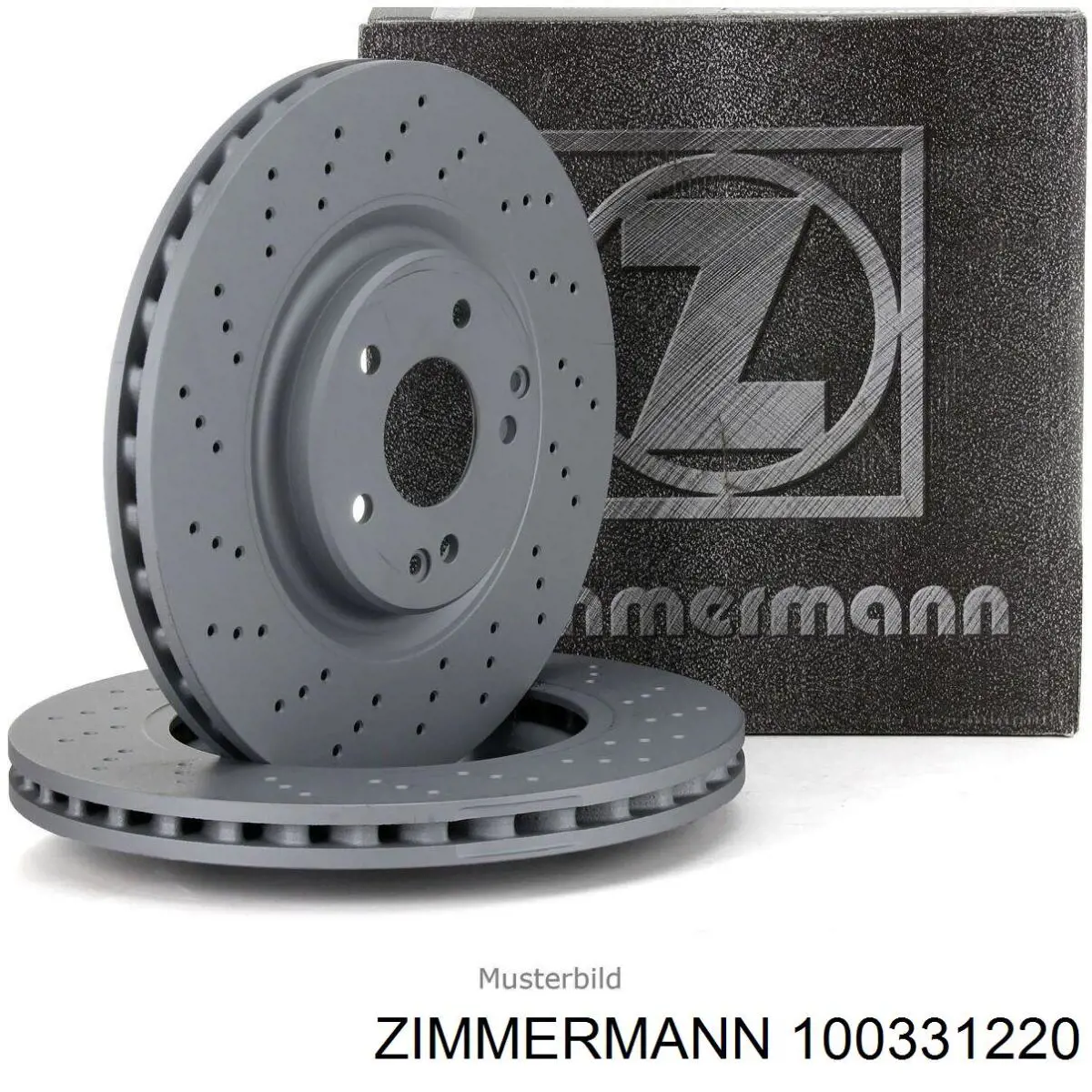 Купити 100331220 Zimmermann Ротор гальмівний