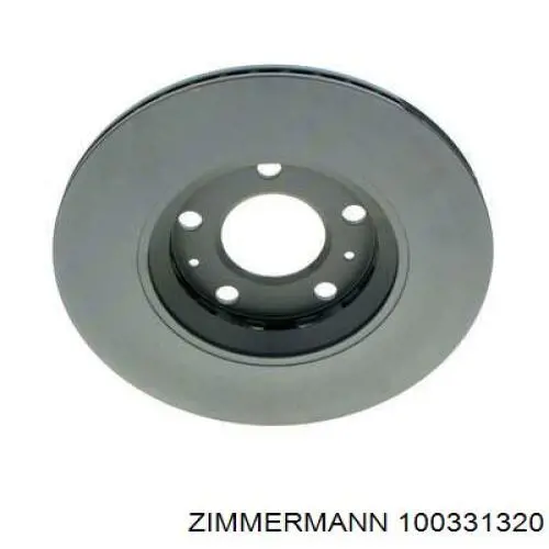 Купити 100331320 Zimmermann Диск заднього гальма