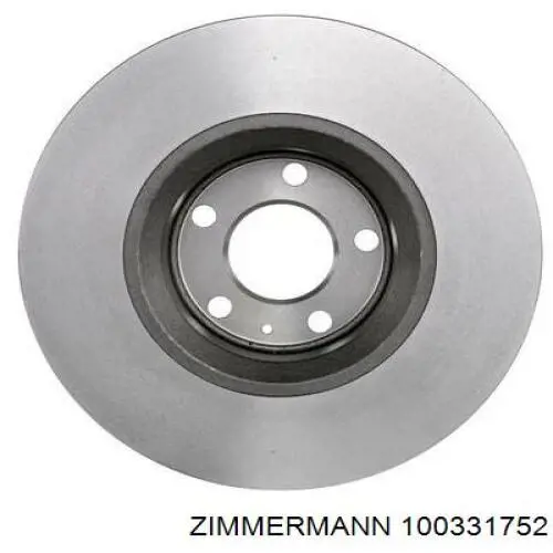 Диск переднього гальма Zimmermann 100331752 ціна, від 69.72 USD