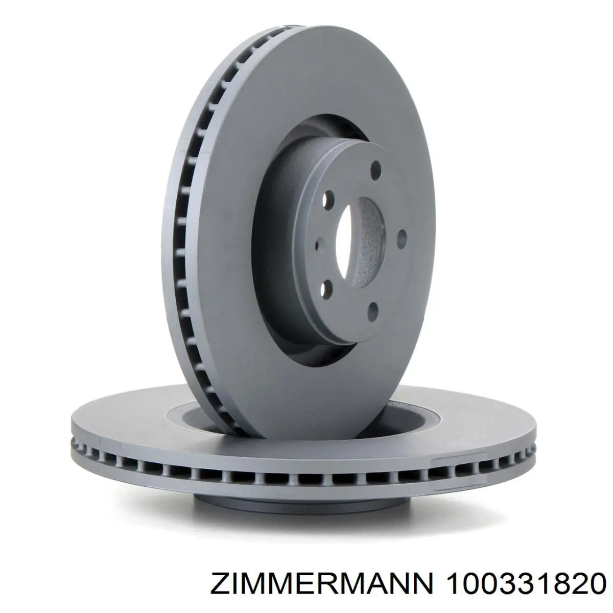 100331820 Zimmermann Гальмо дискове переднє