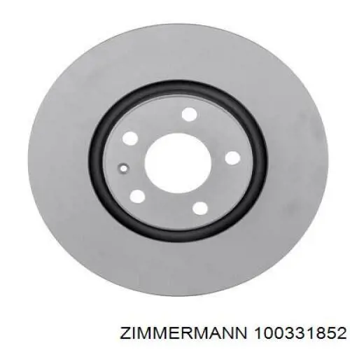 Диск гальмівний передній Zimmermann 100331852