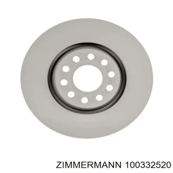 Гальмівні диски передні 100332520 Zimmermann