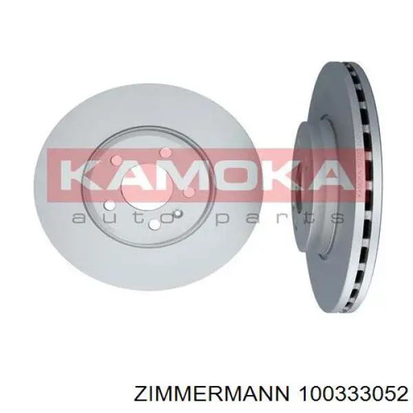 Диск переднього гальма Zimmermann 100333052 ціна, від 29.78 USD