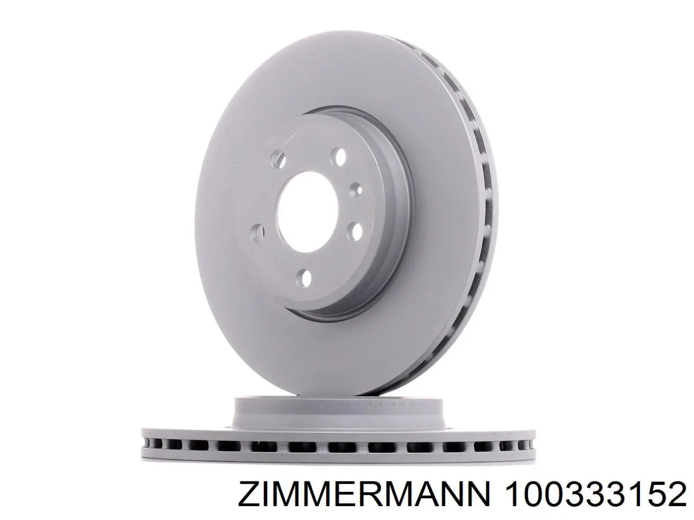 Гальмівні диски передні 100333152 Zimmermann