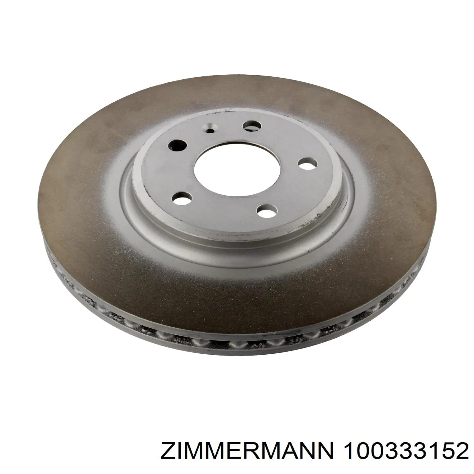 100333152 Zimmermann диск гальмівний передній