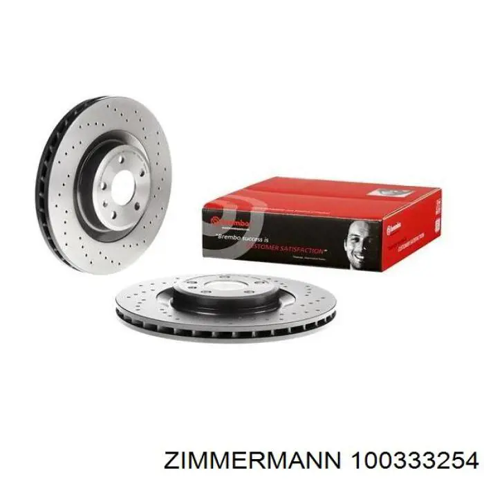 Купити 100333254 Zimmermann Ротор гальмівний