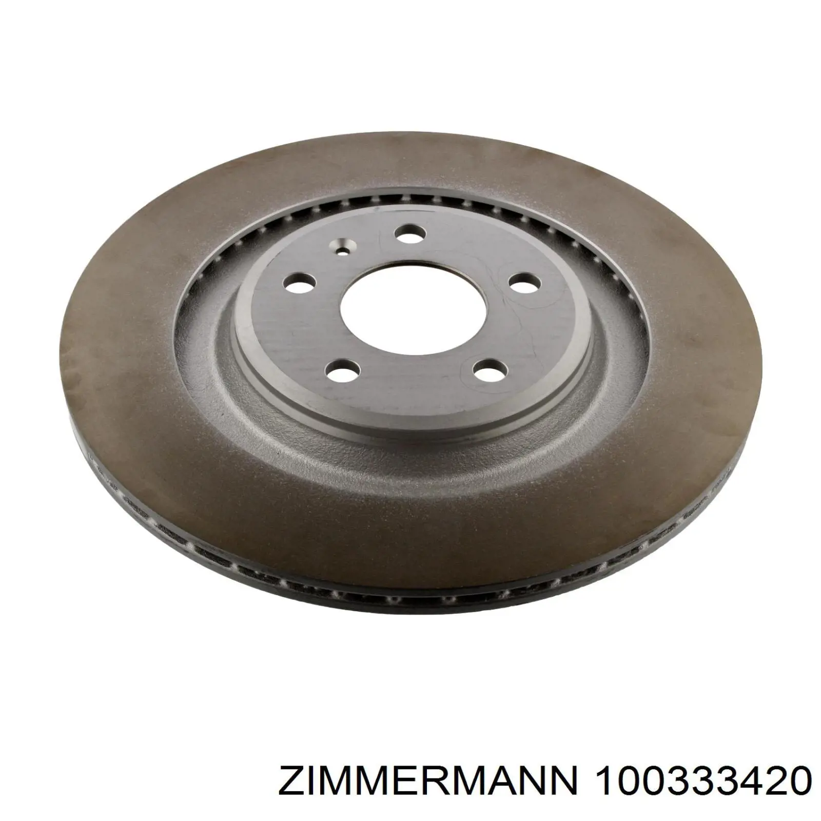 Купити 100333420 Zimmermann Диск заднього гальма