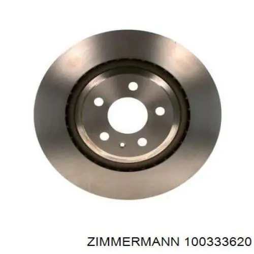 Диск гальмівний задній Zimmermann 100333620